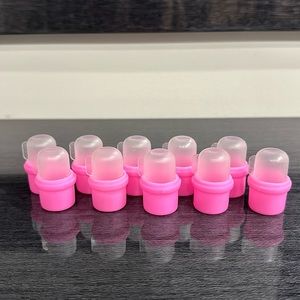 10 PCS Nail Soaker Cap for Acrylic Nail Remover, Gel Polish Nail Off Remover